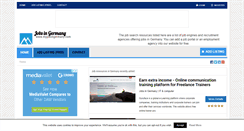 Desktop Screenshot of myjobingermany.com