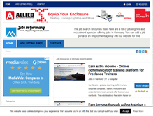 Tablet Screenshot of myjobingermany.com